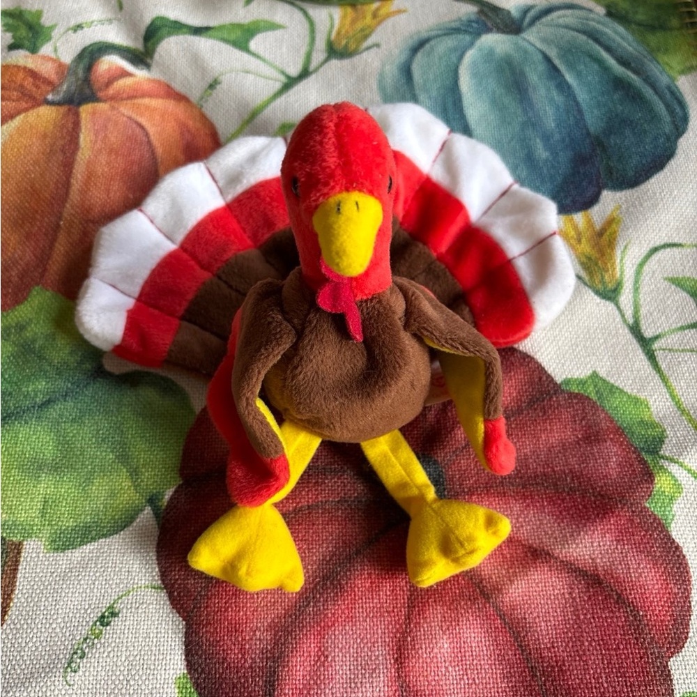 Gobbles the Turkey Beanie Baby